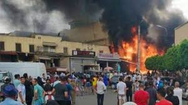 Des flammes font quatre morts et plusieurs blessés dans un marché au nord du Maroc