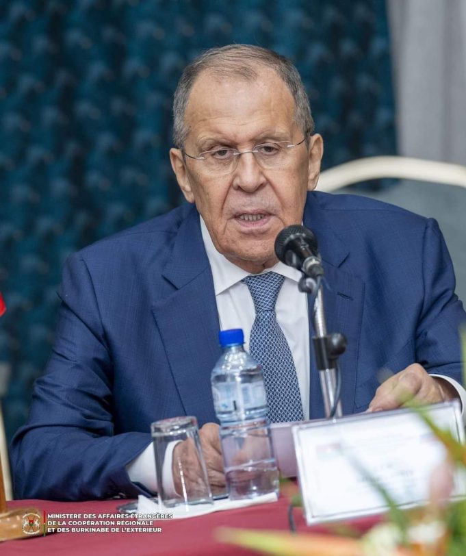 Sergueï Lavrov au Burkina pour le renforcement de l’axe Ouagadougou-Moscou