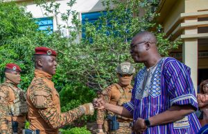 Incident de tir à proximité de la RTB télévision : le président Ibrahim Traoré réconforte le personnel