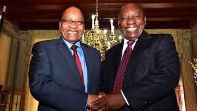 zuma et ramaphosa