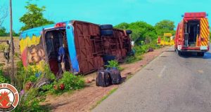 Route nationale n°1: trois morts et 17 blessés dans un accident d’un car (bilan provisoire)