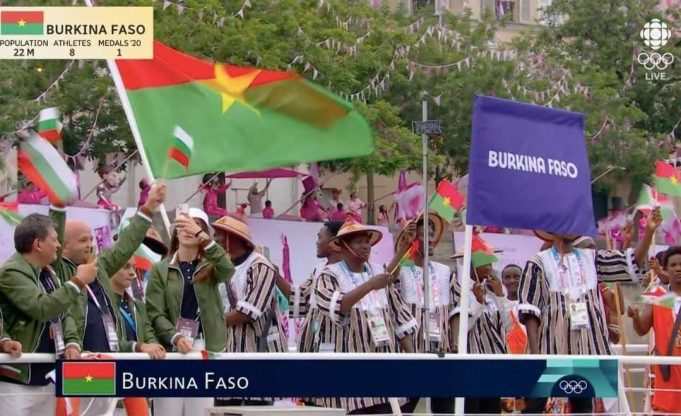 JO Paris 2024: programme partiel des compétitions des représentants du Burkina