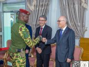 Le ministre en charge des Affaires étrangères tunisien chez le président Traoré