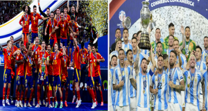 Football: l’Espagne a remporté l’Euro et l’Argentine la Copa America