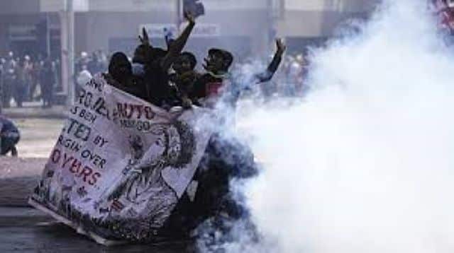manifestations au kenya
