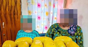 Burkina: des plaquettes de cannabis saisies des mains de femmes de nationalité étrangère