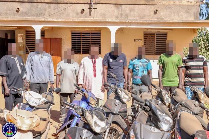 Ouagadougou: un réseau de présumés voleurs démantelé