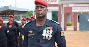 Burkina: le commandant du Premier Groupement d’Incendie et de Secours (GIS) installé