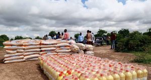 Burkina/SONABEL: l’APRN fait un don de 16 627 250 FCFA en vivres et non-vivres aux PDI à Loumbila