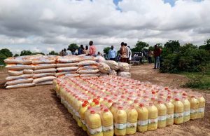 Burkina/SONABEL: l’APRN fait un don de 16 627 250 FCFA en vivres et non-vivres aux PDI à Loumbila