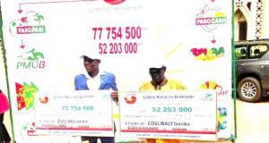 Bobo-Dioulasso: le peintre et l’employé de commerce gagnent plus de 129 millions de FCFA au PMU’B