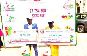 Bobo-Dioulasso: le peintre et l’employé de commerce gagnent plus de 129 millions de FCFA au PMU’B