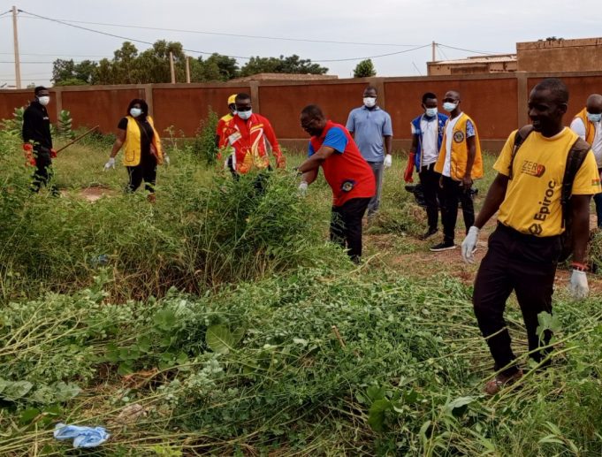 Burkina: la guerre des Lions contre les moustiques continue