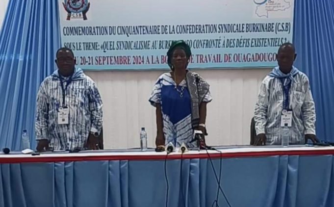 Burkina: la Confédération Syndicale burkinabè souffle ses 50 bougies