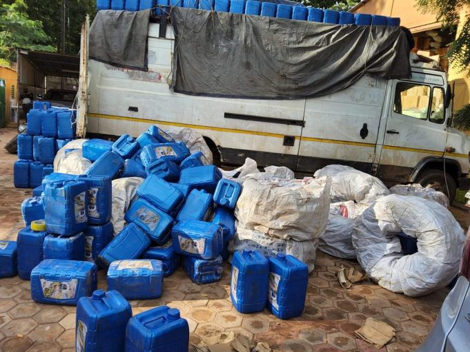 Burkina: près de 67 millions FCFA de produits frauduleux saisis