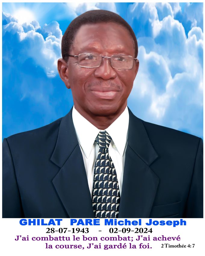 Nécrologie: le programme des obsèques de Michel Joseph Edouard Ghilat Paré