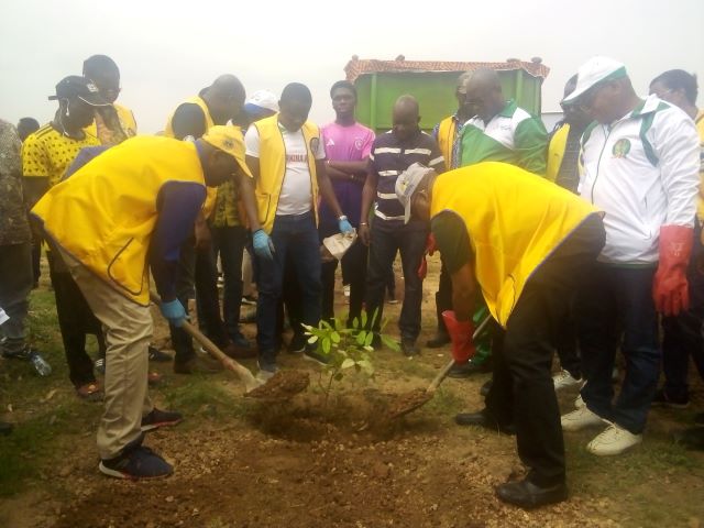Le Gouverneur Jean Urbain Korsaga et son 1er vice-Gouverneur, Yacouba Barry