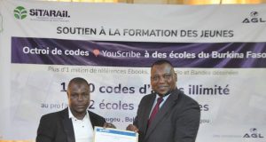 Bibliothèque numérique: SITARAIL remet 1 500 codes d’accès à 12 écoles supérieures et structures