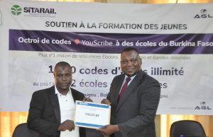 Bibliothèque numérique: SITARAIL remet 1 500 codes d’accès à 12 écoles supérieures et structures