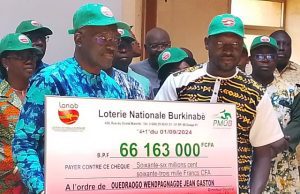 LONAB: un jeune carreleur gagne plus de 66 millions FCFA avec une mise de 300 francs