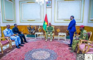 Nonciature apostolique du Ghana: Mgr Julien Kaboré traduit sa reconnaissance au Président du Faso