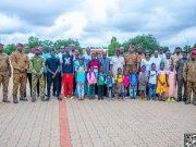 Burkina: le commandement militaire solidaire des familles de combattants tombés pour la Patrie
