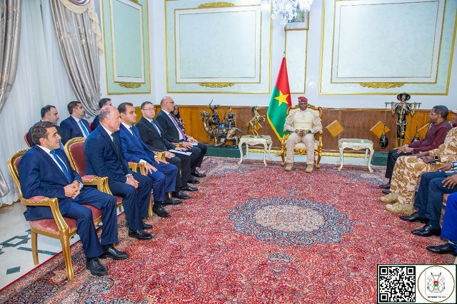 Une délégation Azerbaïdjanaise reçue par le Capitaine Ibrahim Traoré