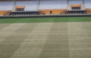 Stade Félix Houphouët-Boigny: des travaux entamés pour le renouvellement du gazon