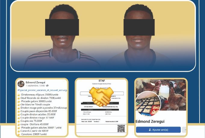Burkina: deux jeunes étudiants présumés cyberescrocs aux arrêts