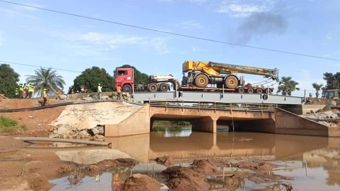 Axe Banfora-Bobo: reprise du trafic sur le pont de Tarfila