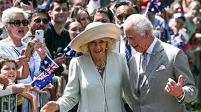 Le couple royale d'Angleterre en visite en Australie.jfif