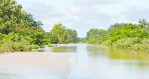 Axe Ouaga-Bobo: la chaussée inondée à près de 1,4 km sur le tronçon Hèrèdougou-Pâ