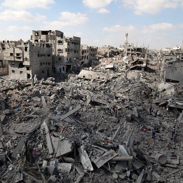 Ruines à Gaza
