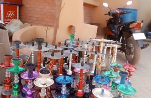 Ouagadougou: saisie d’une importante quantité de chicha dans un bar à Tampouy