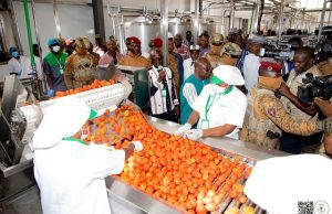 Bobo-Dioulasso: le président du Faso inaugure une usine de transformation de tomate