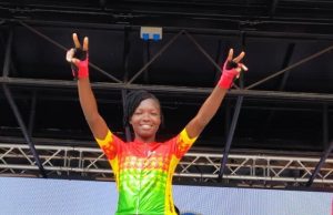 Tour du Burundi: la cycliste burkinabè Lamoussa Zoungrana en jaune