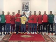 35e Tour cycliste du Faso: le Maillot jaune et ses coéquipiers reçus par l’ambassadeur marocain
