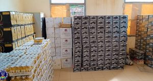 Gaoua: plus de 5 000 litres d’alcool prohibé et une importante quantité de drogue saisis