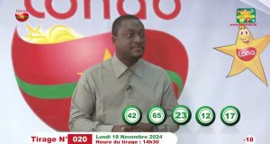 LONAB: le résultat du tirage 20 FASO LOTO 5/90 du 18 novembre 2024