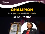 Thuli Madonsela lauréat du prix AfricTivistes de la Gouvernance et la Démocratie pour la première édition de AfricTivistes