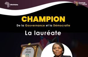 Thuli Madonsela lauréat du prix AfricTivistes de la Gouvernance et la Démocratie pour la première édition de AfricTivistes
