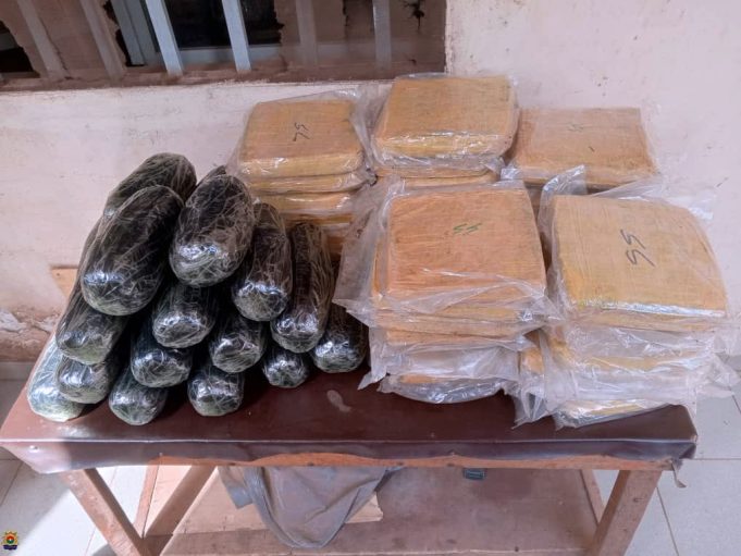 Burkina Faso: 56 plaquettes de drogue saisies à Faramana
