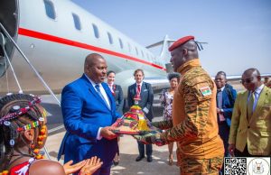 Le président centrafricain sur le sol burkinabè