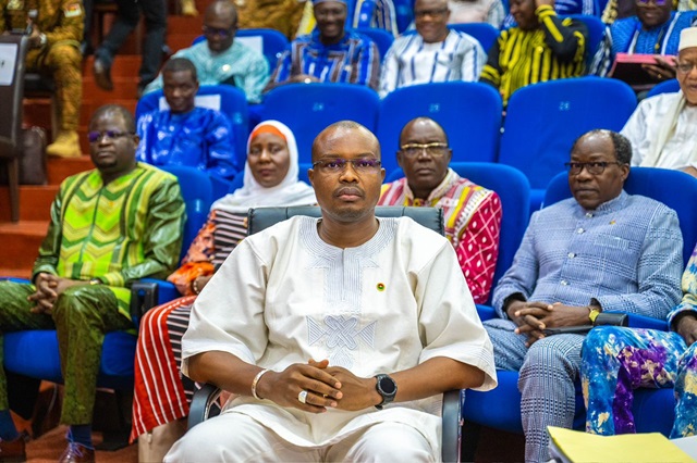 Le Premier ministre Rimtalba Jean-Emmanuel Ouédraogo
