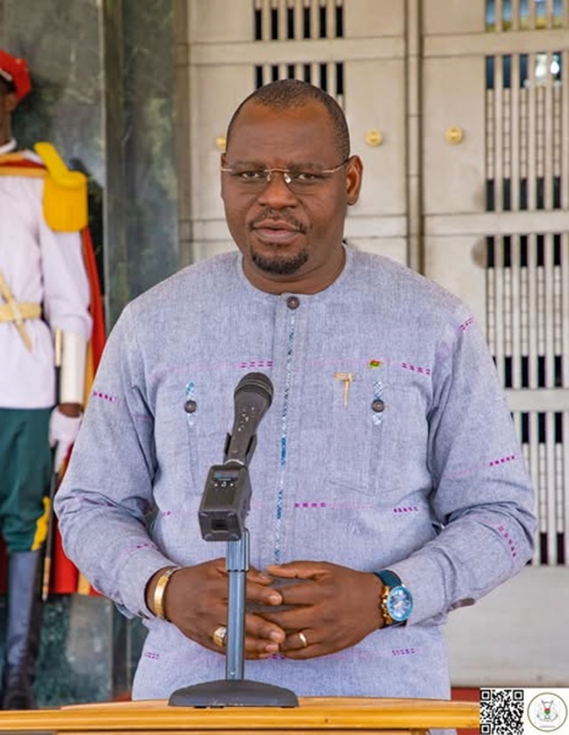 Le ministre en charge de la Justice, Me Edasso Rodrigue Bayala