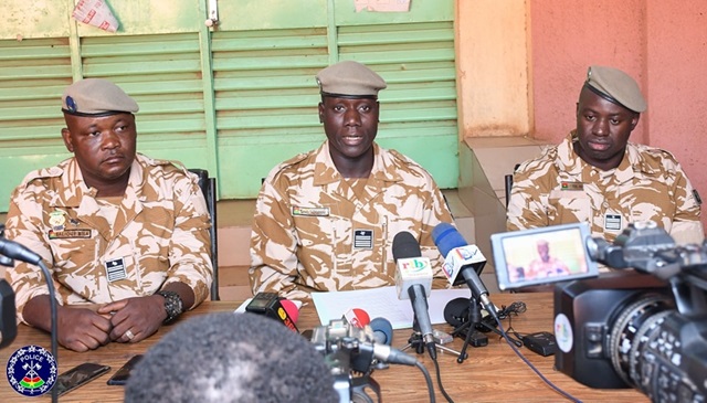 Les responsables de la Police de la région du Centre burkinabè