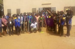 Camp LEO: la jeunesse fait oeuvre utile à Koubri