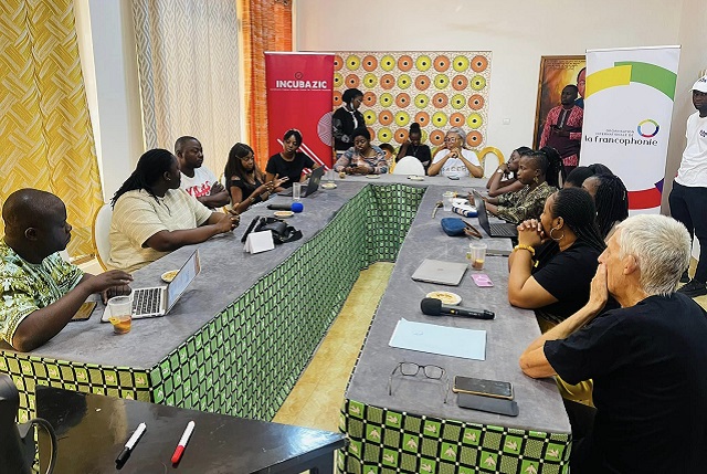 Une vue des participantes à la formation de la Cour du Naaba