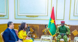 Burkina: l’ambassadeur de l’Algérie en fin de mission fait le point de la coopération au Chef de l’Etat