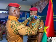Forces armées nationales: le nouveau CEMGA reçoit ses attributs de Général de brigade
